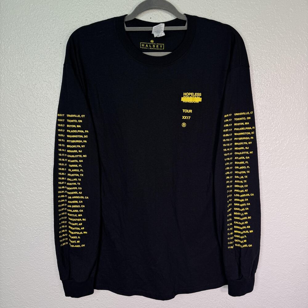 Halsey Shirt Large Hopeless Fountain Kingdom Tour Concert Official Merch 2017